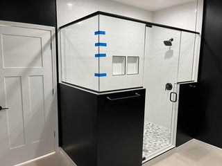 MODERN SHOWER INSTALLATION